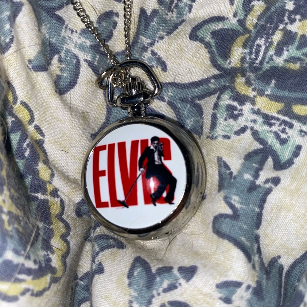 Elvis Presley Clock Locket ⏰